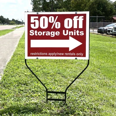 Round Rod Sign Frame