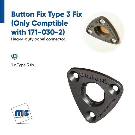 [171-030-1] Button Fix Type 3 Fix (Only Compatible with 171-030-2)