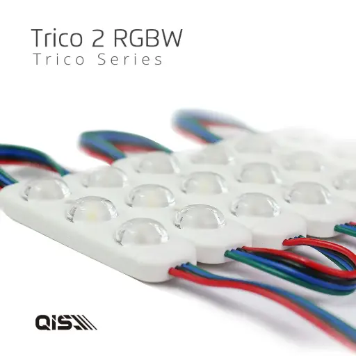 [M5008] G2G TRICO 2 Series 12V DC 1.6 Watt RGBW 5-Wire Module (60 Pcs Per Bag, 30 Pcs per Chain)