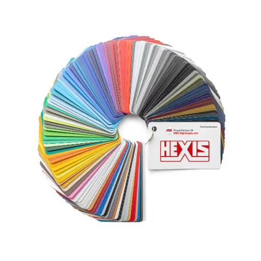 [HEXIS-CC-SWATCH] Hexis HX20000 and HX30000 Swatch Book Filled with all their colors