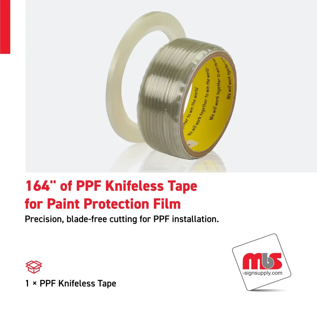 164'' of PPF Knifeless Tape for Paint Protection Film