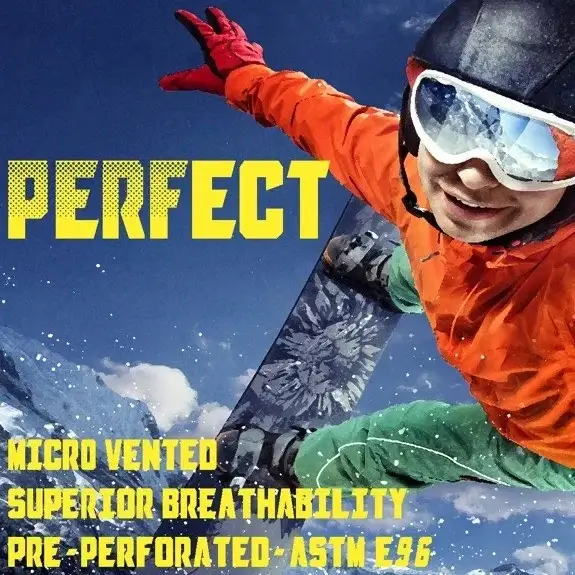 54'' x 50 Yards Roll - DreamScape Premium Polymeric Printable White Vinyl WallWrap - Perfect Texture - 22.0 Mil - Clear Back Permanently Repositionable Adhesive