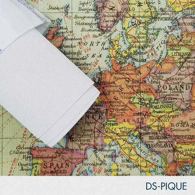 [DS-PIQUE20-275] 27'' x 5 Yards Roll - DreamScape Premium Polymeric Printable White Vinyl WallWrap - Pique Texture - 27.0 Mil - Clear Back Permanently Repositionable Adhesive