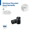 Aluminum Outdoor Standoffs