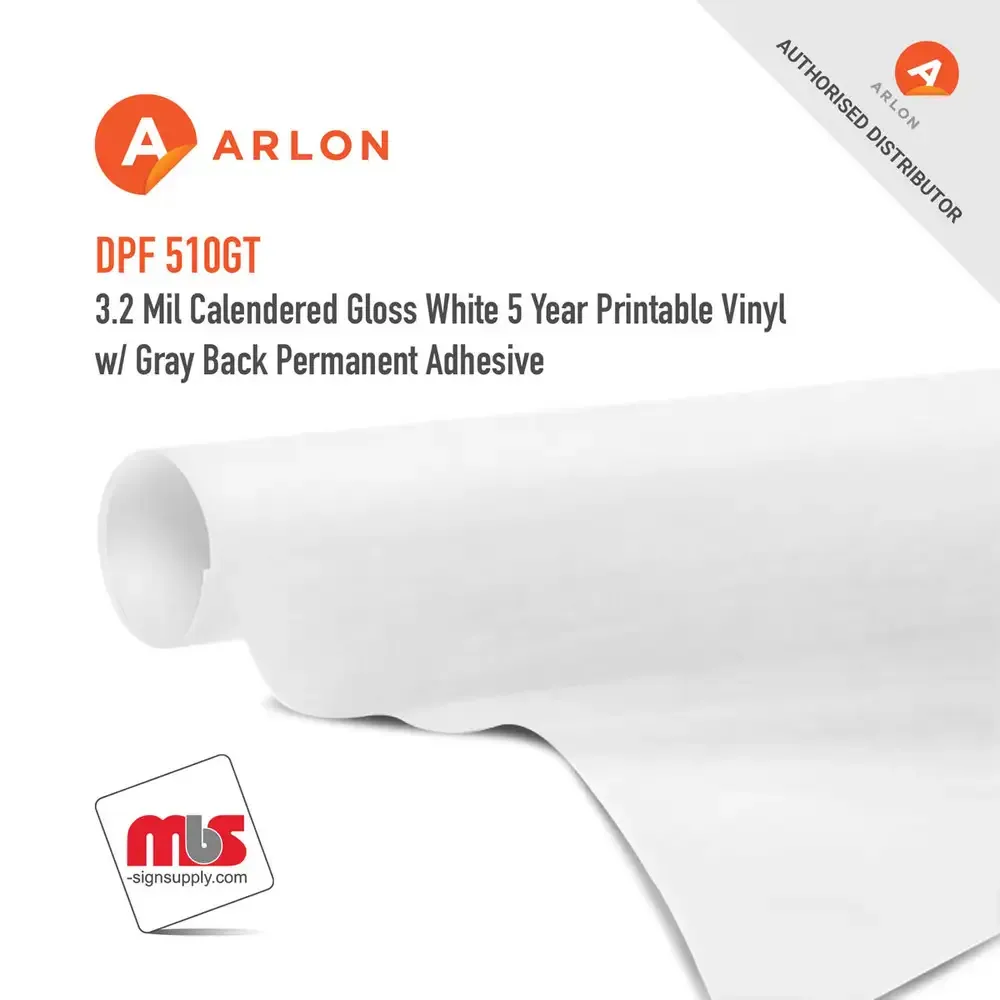 Arlon DPF 510 3.2 Mil 3 Year Printable Media