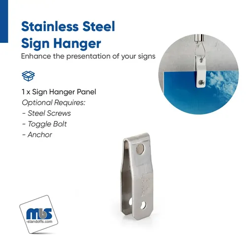 Sooper Sign Hanger