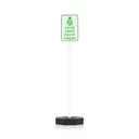 Plasticade Portable Sign post