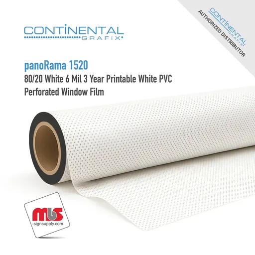 Continental Grafix PanoRama Removable Perforated Vinyl