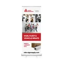 Economy Roll Up Banner Stand