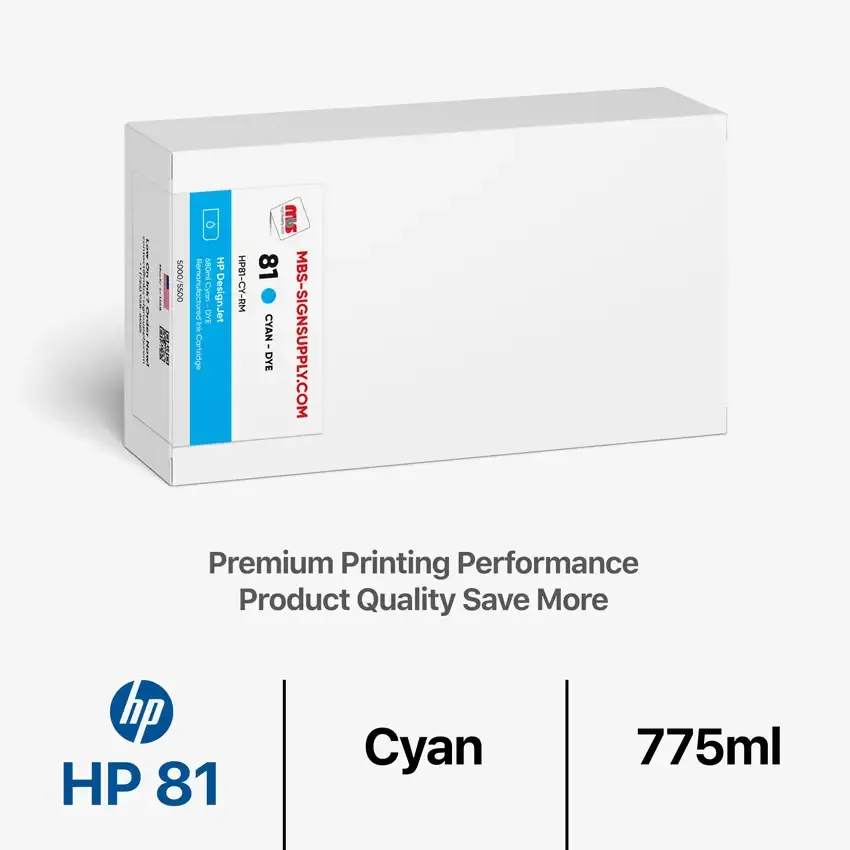 HP 81 Remanufactured Ink