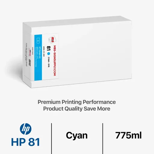 HP 81 Remanufactured Ink