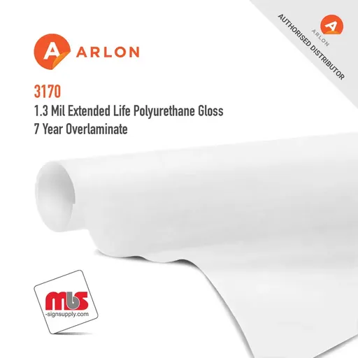 Arlon 3170 Extended Life Polyurethane Gloss 7 Year Overlaminate