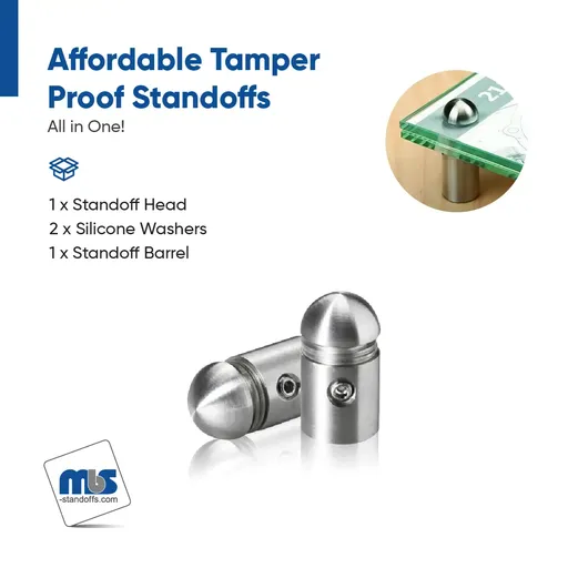 Stainless Steel Rounded Standoffs