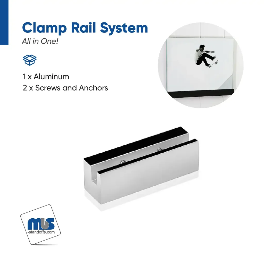 Non-Adjustable Sign Clamps