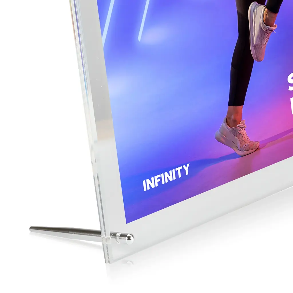Desktop Standoff Kits with Acrylic Frames