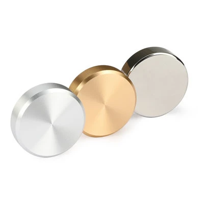 1/4" Diameter, 6-32 Threaded Caps - 11/64" Hole Required