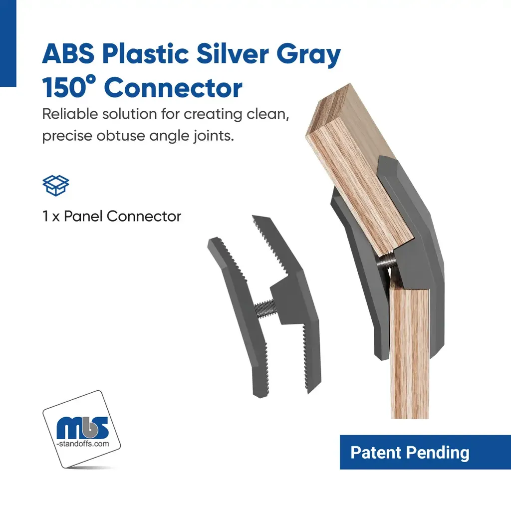 150 Degree Panel Connector for 5/8'' and 3/4'' Panels