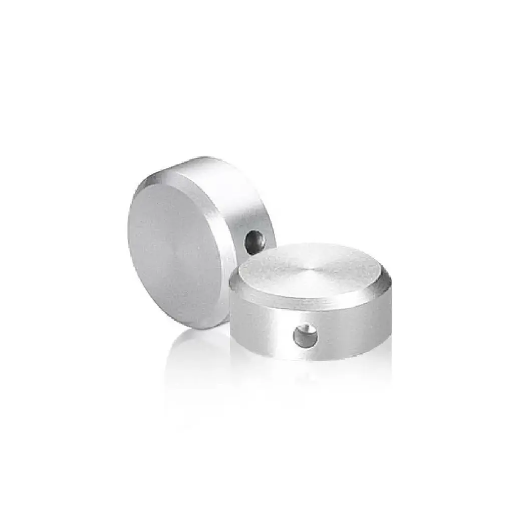 1/2" Diameter, 10-24 Threaded Locking Caps - 7/32" Hole Required