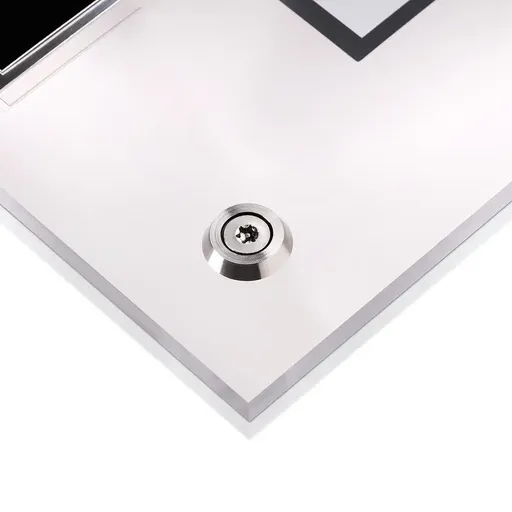 [WSC-1] Set of 4 Stainless Steel Washer Diameter 5/8", Stainless Steel (Indoor or Outdoor). with Stainless Steel Tamper Proof Screw #8 x 1 1/2"