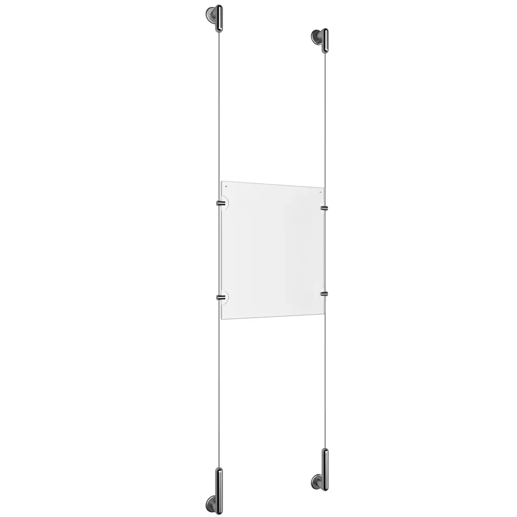 Wall to Wall Stainless Steel Full Acrylic/1.5mm Cable System Kits