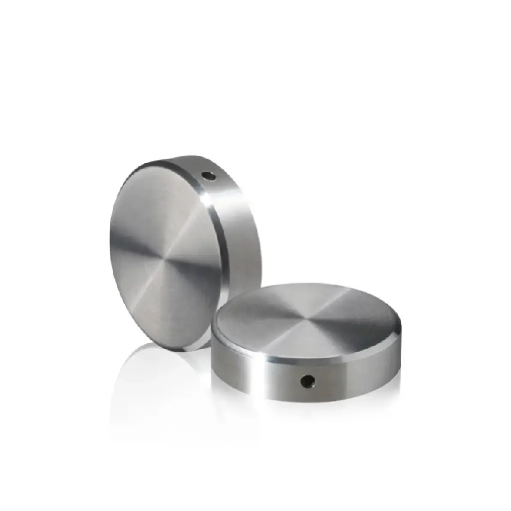 1-1/4" Diameter, 5/16-18 Threaded Locking Caps - 3/8" Hole Required