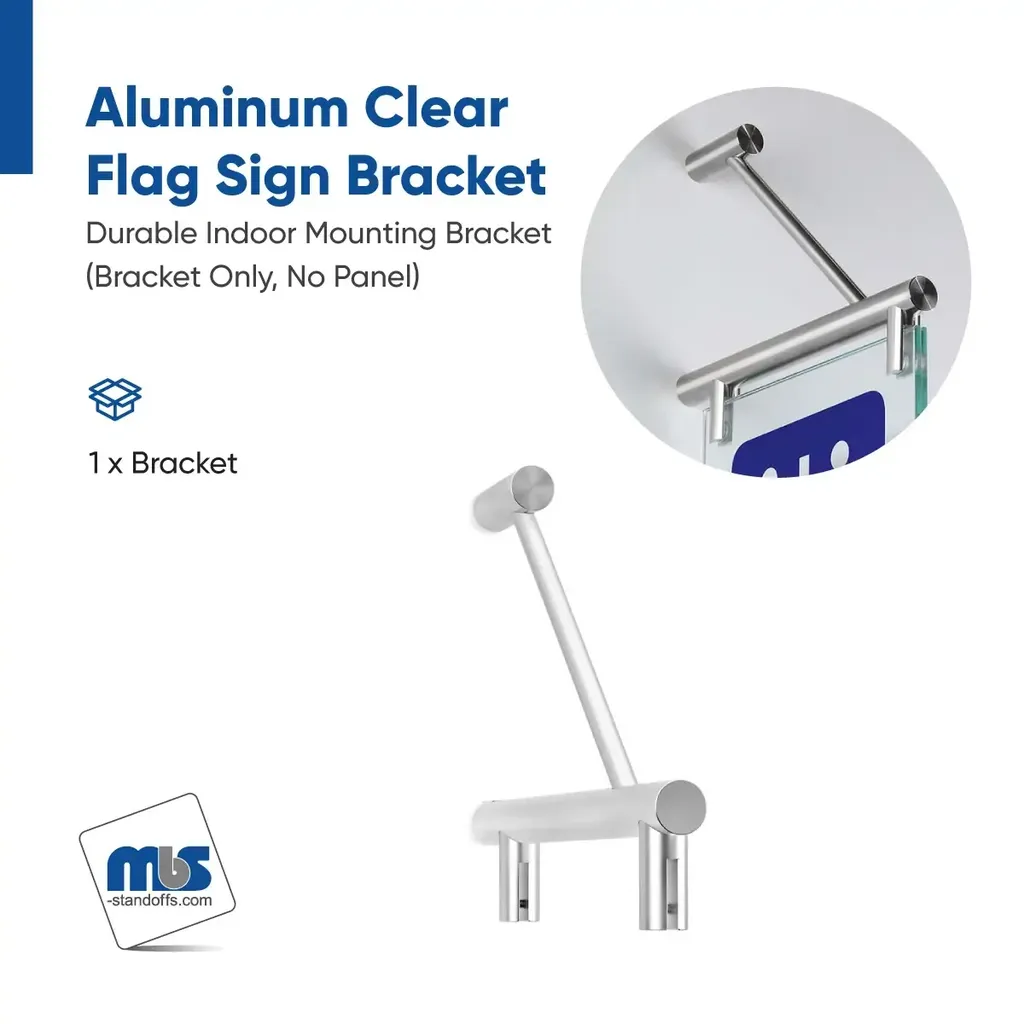 Flag Sign Brackets for 1/8" Thick Material
