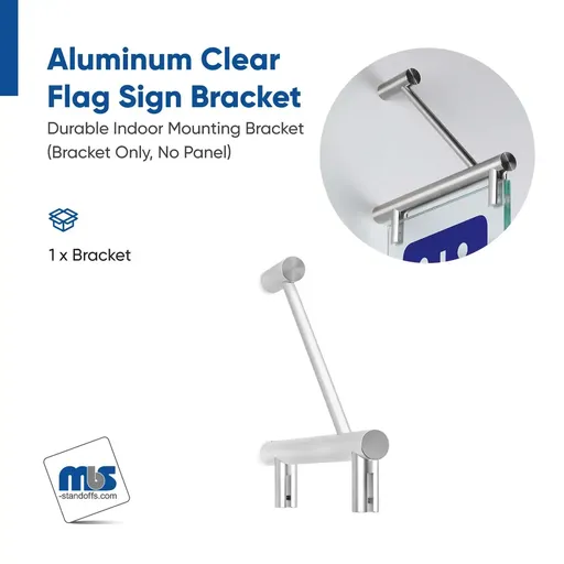 Flag Sign Brackets for 1/8" Thick Material