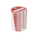 Kit Of 10 2'' Rewritable Mbs-SignSupply Media Lids with Bench Organizer