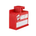 Kit Of 10 3'' Rewritable Mbs-Sign Supply Media Cards with Magnetic Wall Organizer