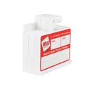 Kit Of 10 3'' Rewritable Mbs-Sign Supply Media Cards with Magnetic Wall Organizer