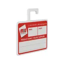 Rewritable Mbs-Sign Supply Media Card Hook