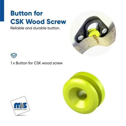 Button for Type 1, Type 1 Flush, Type 1 Bonded, and Type 2 Fix (Button Only)