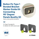 Type 1 Bonded Fix + Button Kits (Marker Tools sold separately)