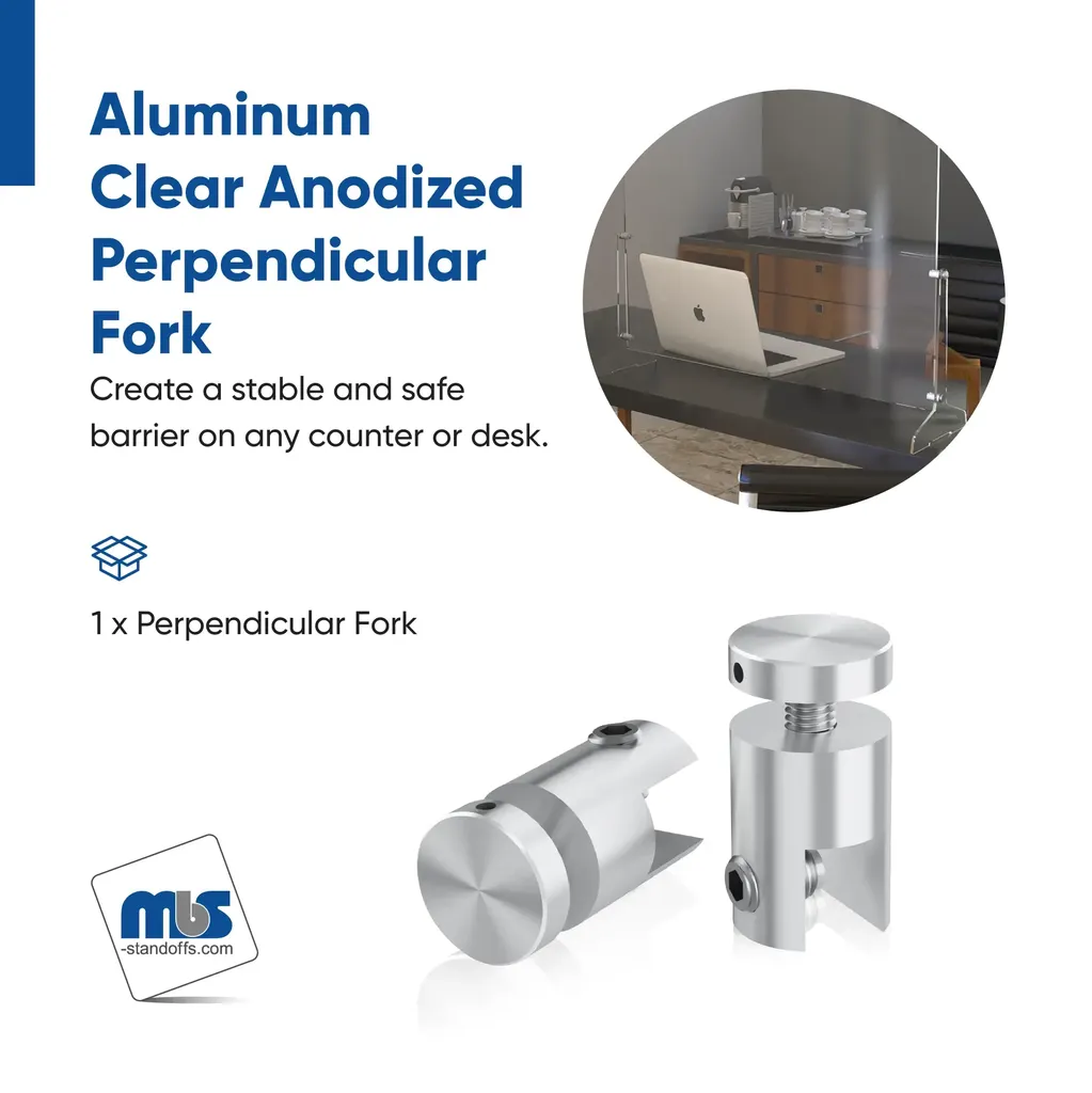 5/8" Diameter Perpendicular Fork for Up to 5/16" Thick Material