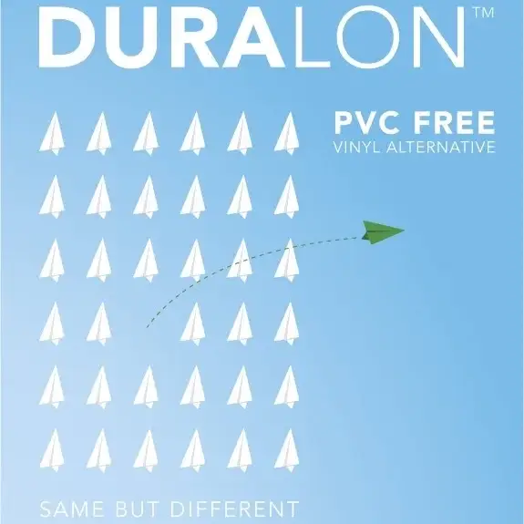 27'' x 5 Yards Roll - DreamScape Premium Polymeric Printable White Vinyl WallWrap - Duralon Suede Texture - 17.0 Mil - Clear Back Permanently Repositionable Adhesive
