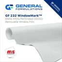 General Formulations 232 Perforated Window Film