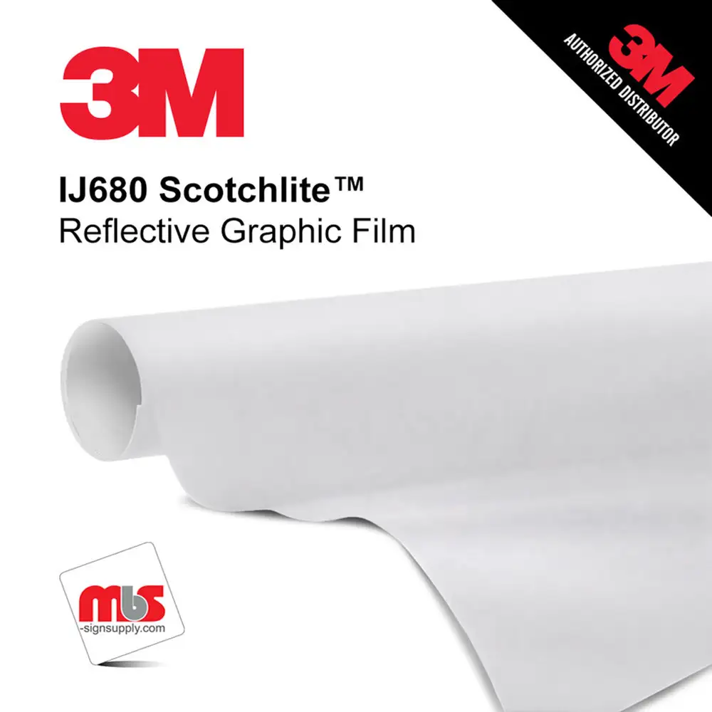 3M™ Scotchlite™ Removable Reflective Graphic Film with Comply™ Adhesive IJ680CR