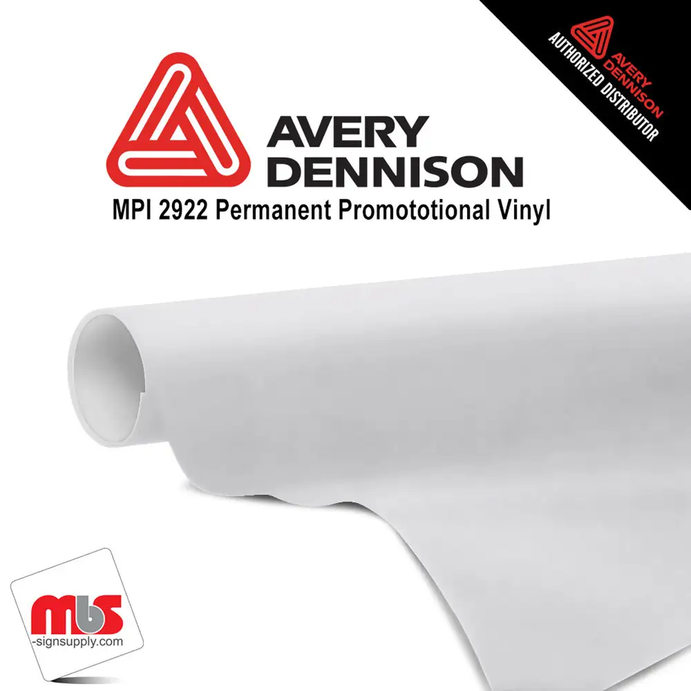 Avery MPI2922 Matte White 4 Years Long Term Unpunched 3.4 Mil Calendered (Color Code 102)