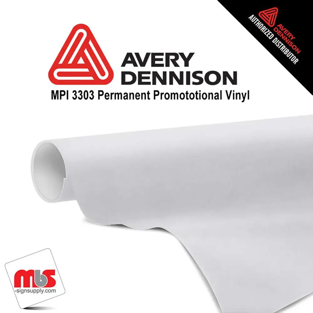 Avery MPI3303 Gloss White 4 Years Long Term Unpunched 3.0 Mil Calendered (Color Code 101)