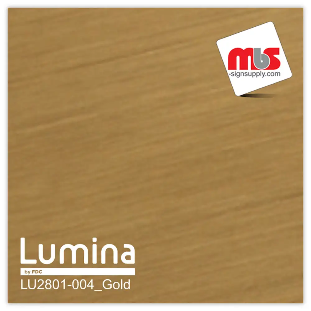 Lumina 2801 Polyester Metallized Brushed Vinyl Film