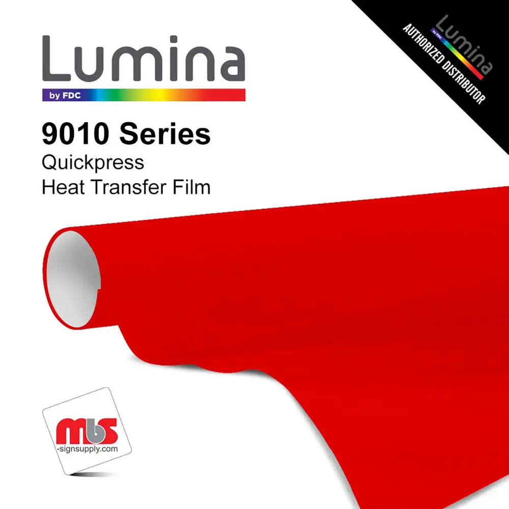 Lumina 9010 Quick Press Heat Transfer Vinyl Film (5 Seconds)