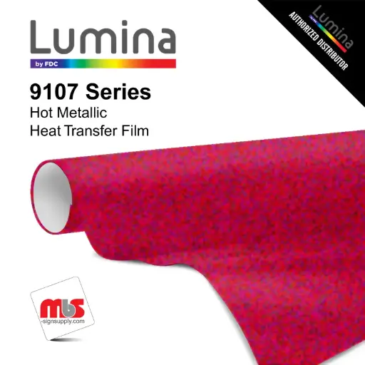 Lumina 9107 Hot Metallic Heat Transfer Vinyl Film