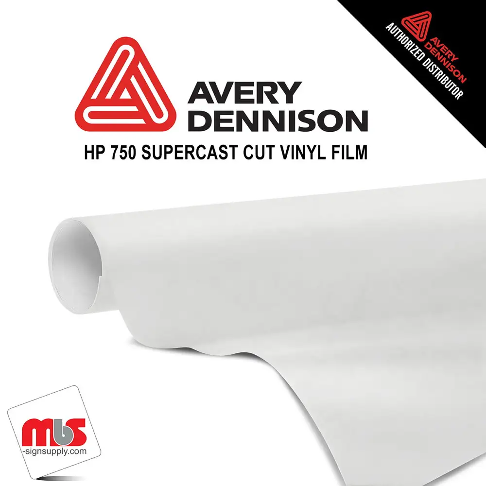 Avery Dennison HP750 High Gloss Calendered Cut Vinyl