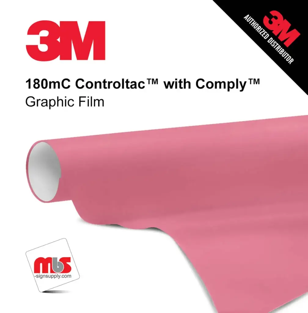 3M™ Controltac™ Graphic Film with Comply™ Adhesive 180mC