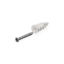 Stainless Steel Screw and Nylon Anchor Package for Drywall