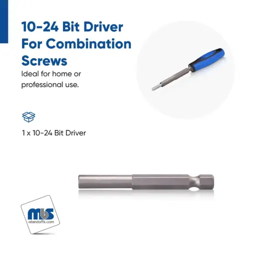 External Bit Driver for Double-Ended Screws