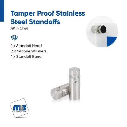 Marine Grade 316 Stainless Steel All in One Standoffs (Restored 4)