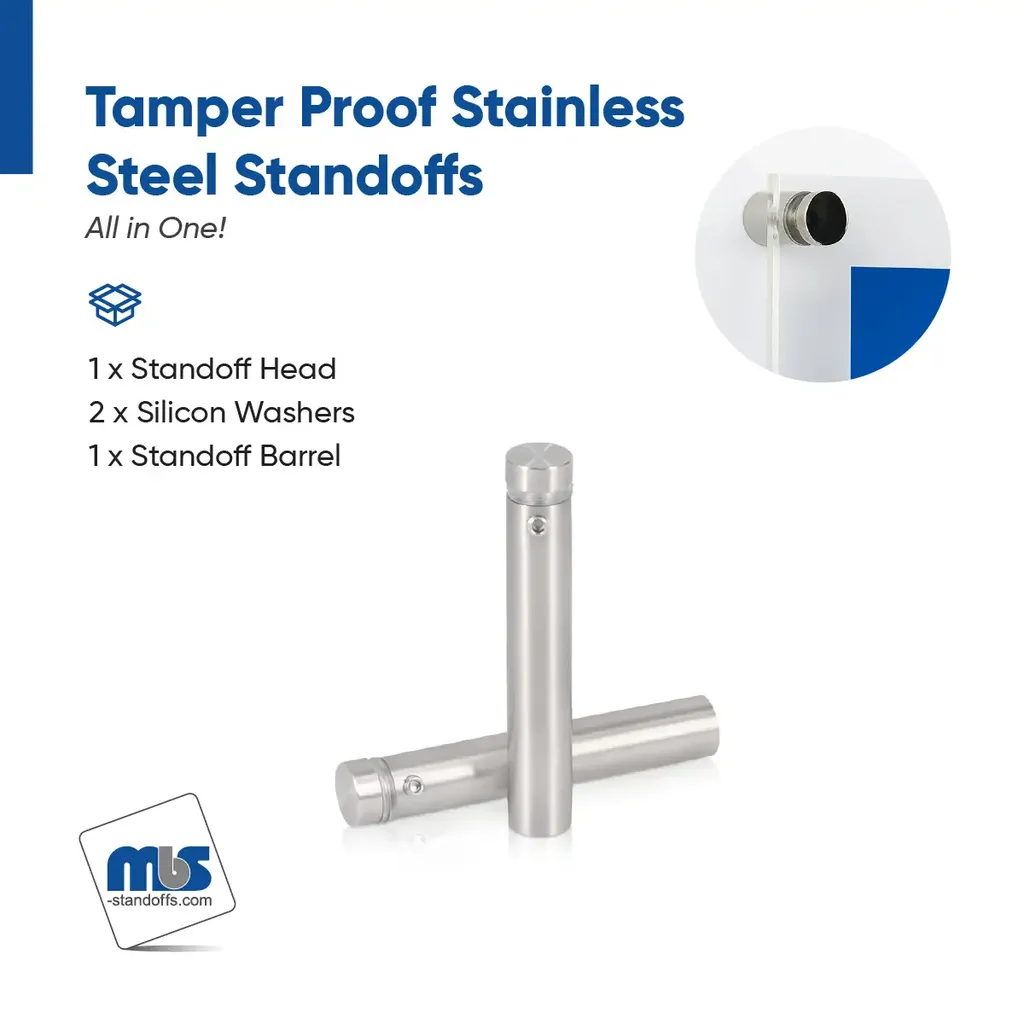 Marine Grade 316 Stainless Steel All in One Standoffs (Restored 8)