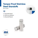 Marine Grade 316 Stainless Steel All in One Standoffs (Restored 16)