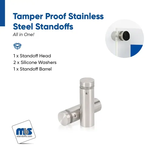 Marine Grade 316 Stainless Steel All in One Standoffs (Restored 16)